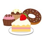 お菓子 イラスト